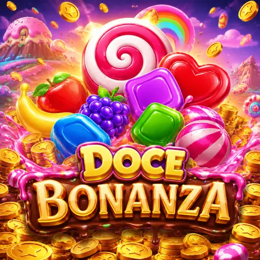 Doces e frutas do Sweet Bonanza